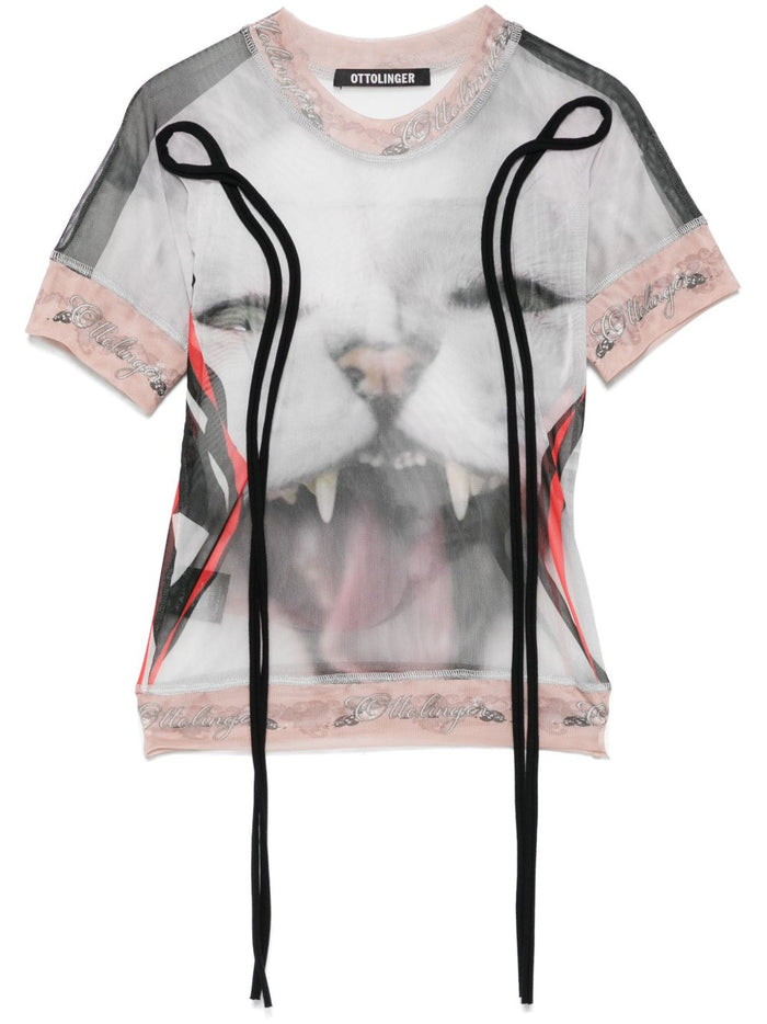 Ottolinger T-Shirts And Polos White Polyester Elastane