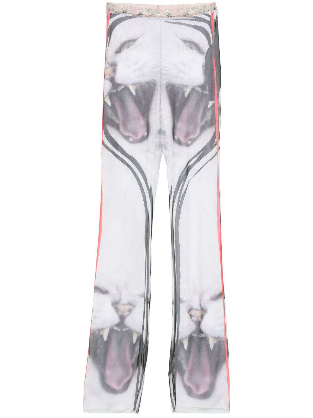 Ottolinger Trousers White Polyester Elastane