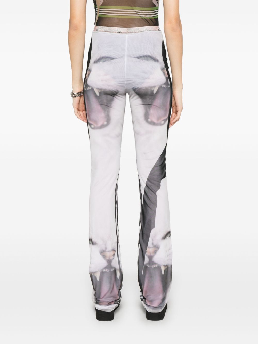 Ottolinger Trousers White Polyester Elastane
