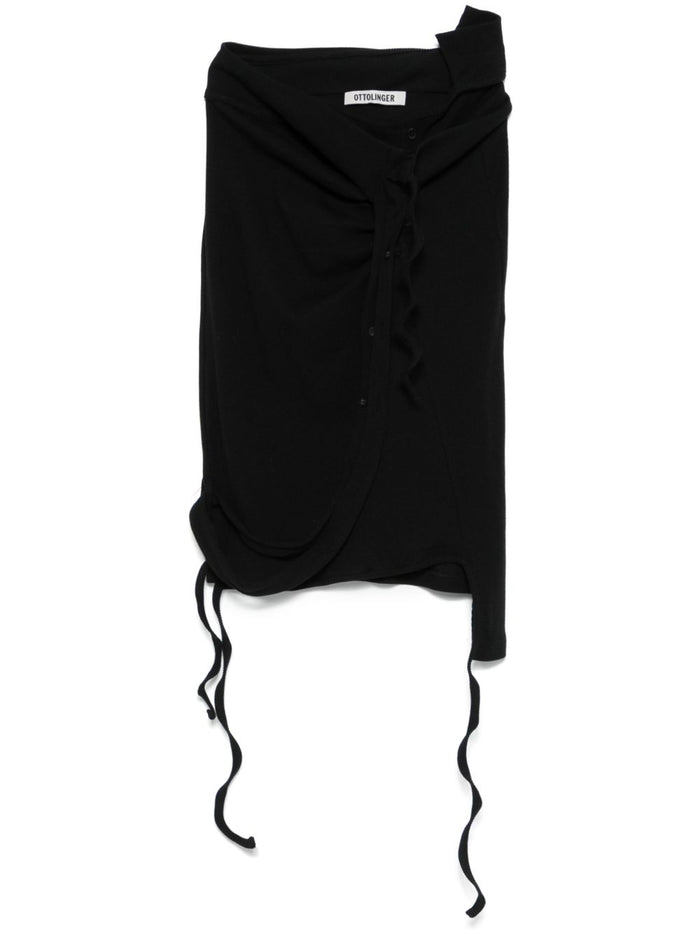OTTOLINGER Skirts Black Cotton Elastane