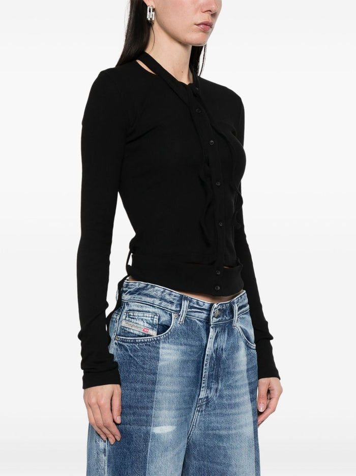 Ottolinger Sweaters Black Cotton Elastane