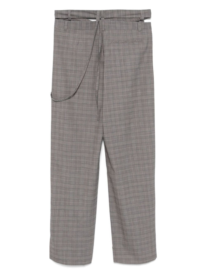 OTTOLINGER Trousers Grey Polyamide Wool Elastane