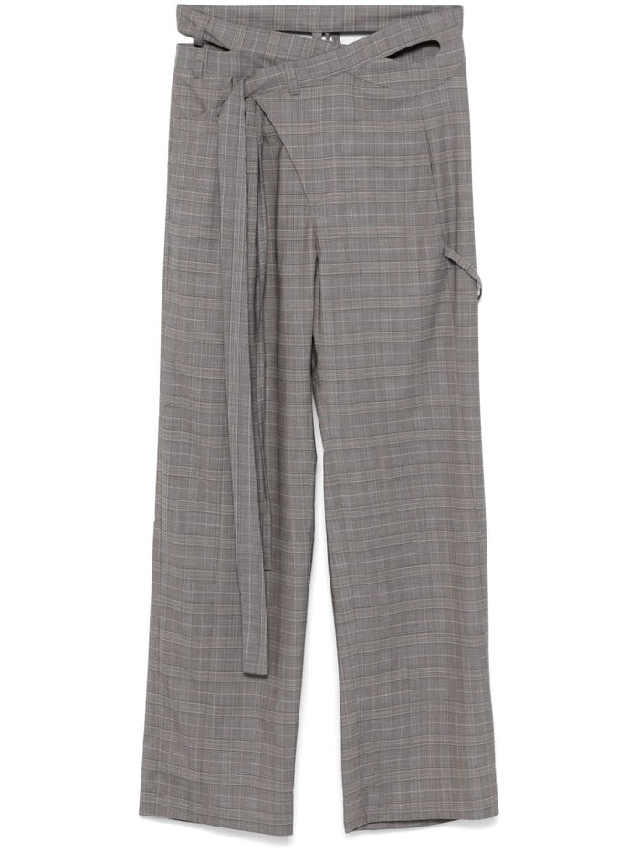 OTTOLINGER Trousers Grey Polyamide Wool Elastane