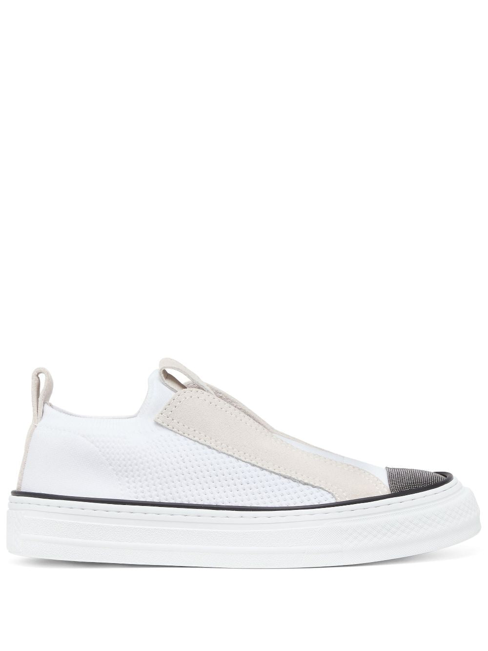Brunello Cucinelli Sneakers Bianco Polyurethane