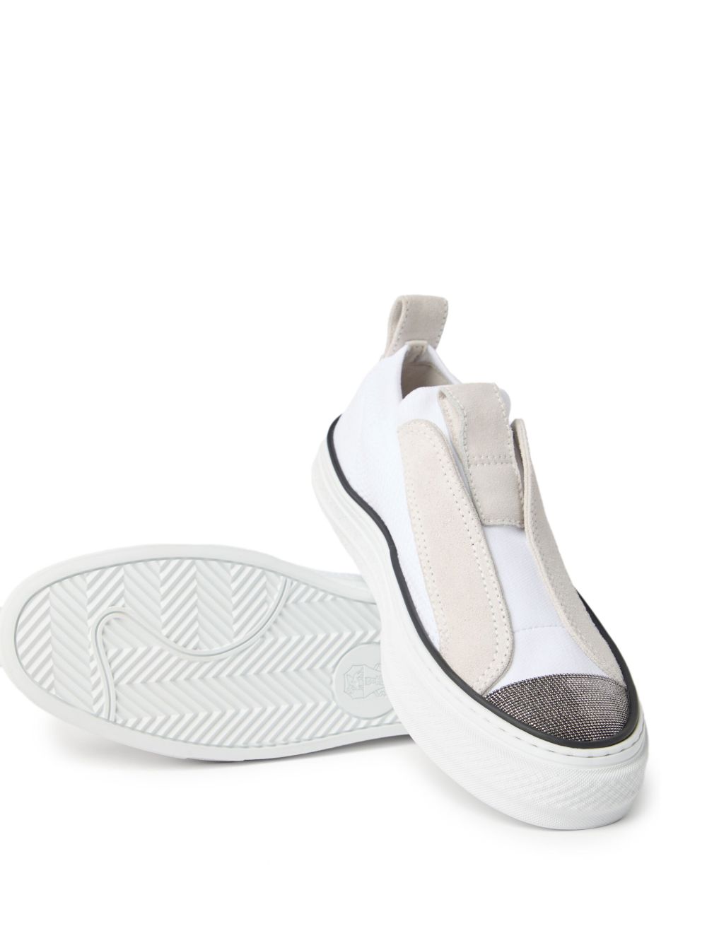 Brunello Cucinelli Sneakers Bianco Polyurethane