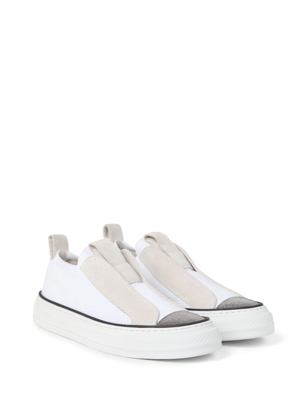 Brunello Cucinelli Sneakers Bianco Polyurethane