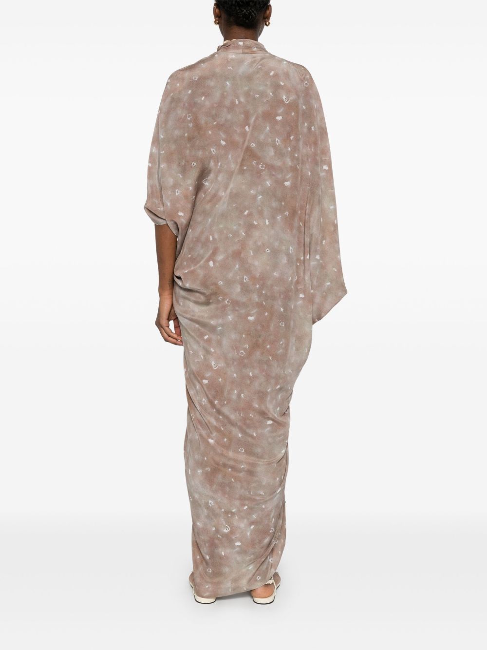 Cortana Dresses Beige Organic Silk