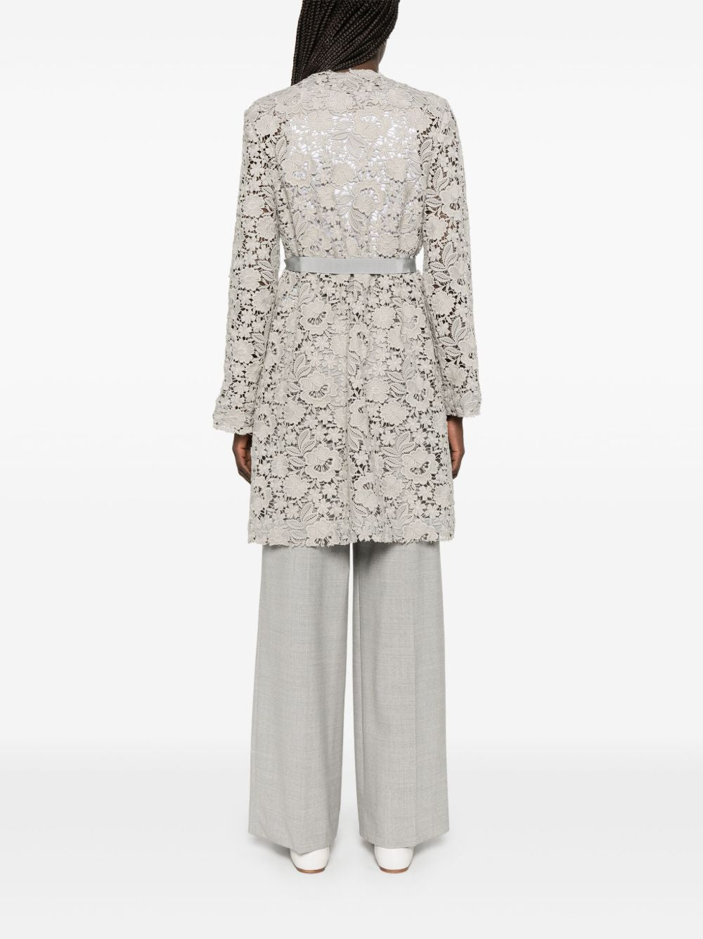 Parosh Jackets Light Grey Polyester