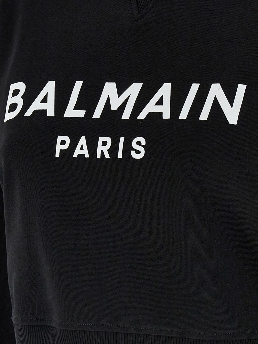 Balmain Sweaters Black Cotton