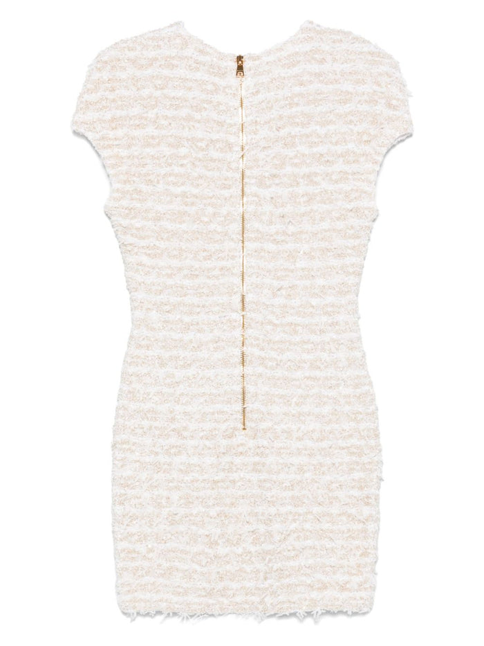 Balmain Dresses White Polyester