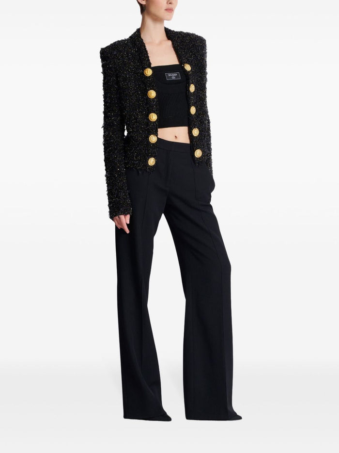 Balmain Jackets Black Polyamide