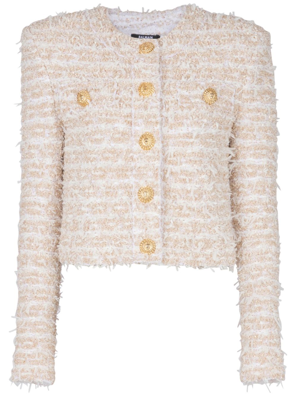 Balmain Jackets White Polyamide