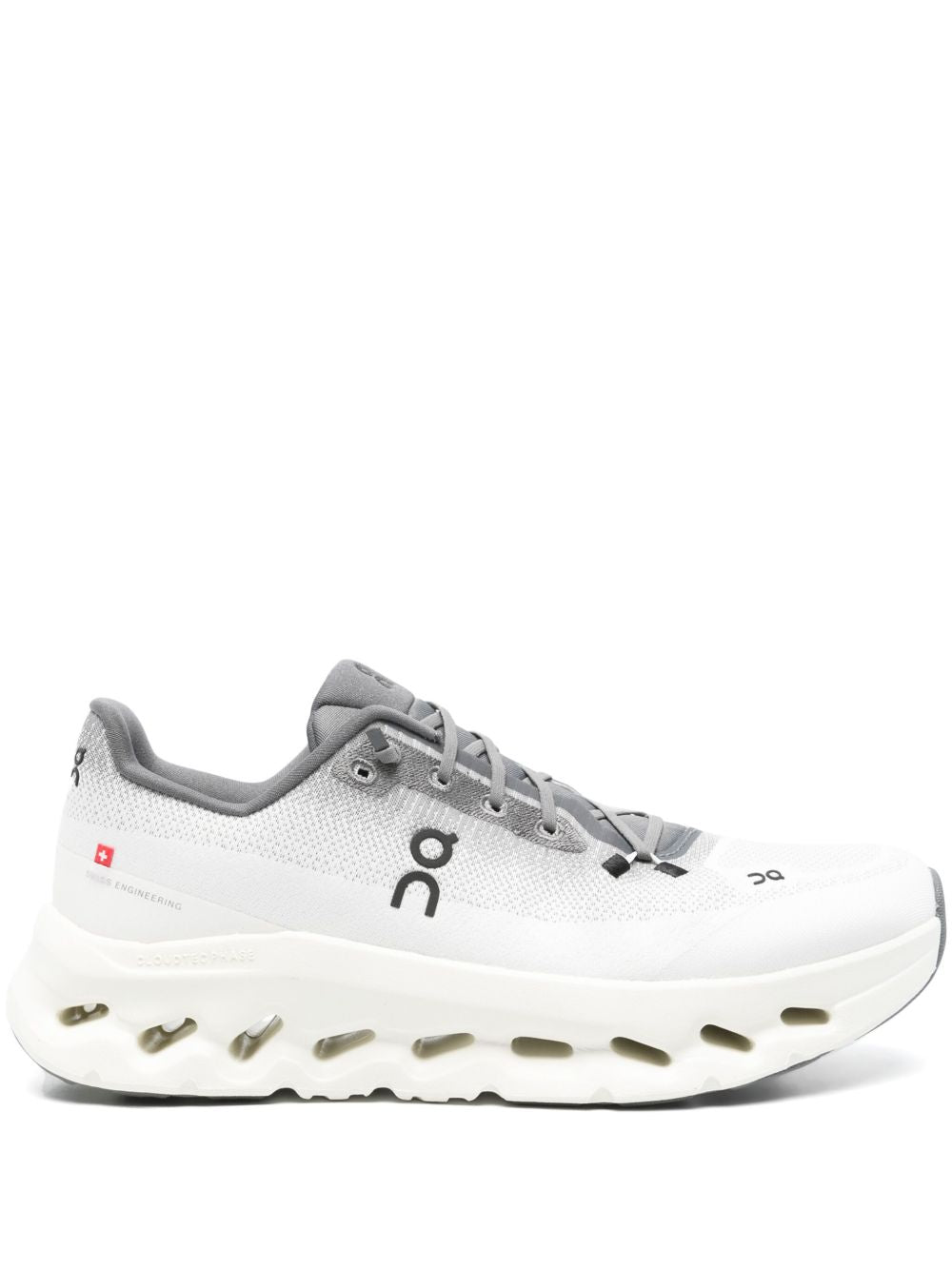 On Sneakers Grey Synthetic->polyester100 %