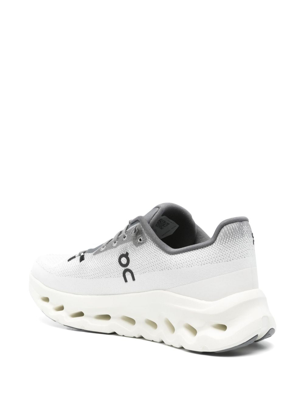 On Sneakers Grey Synthetic->polyester100 %