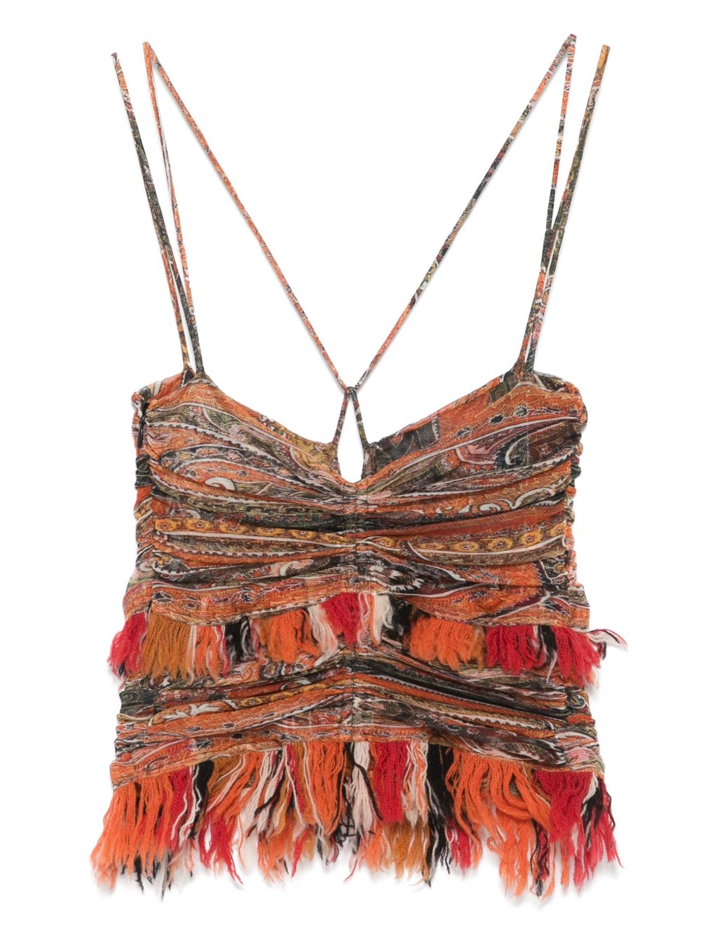 Isabel Marant Top Orange Polyamide