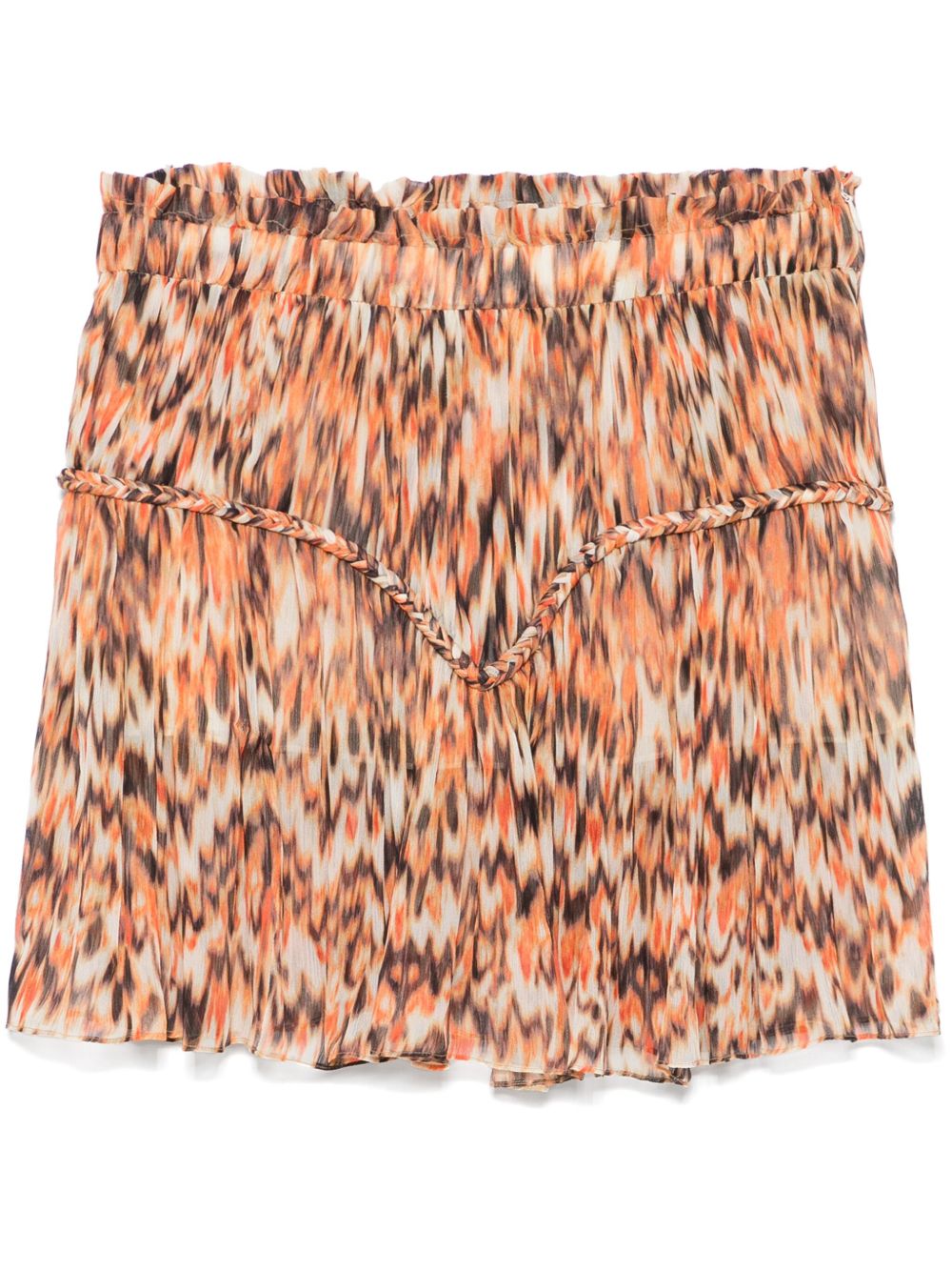 Isabel Marant Skirts Orange Silk