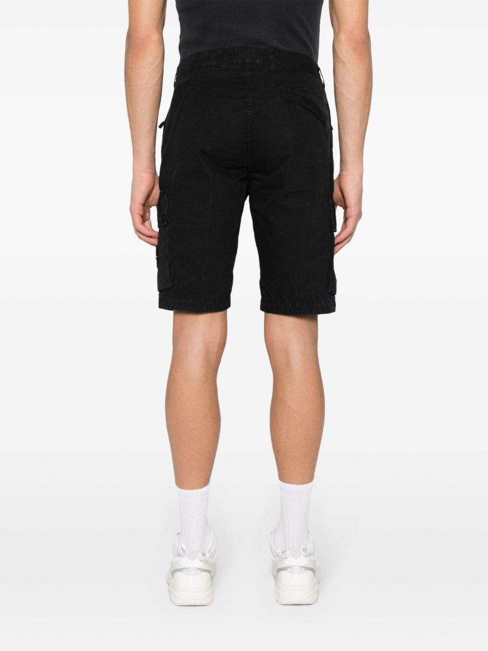 Stone Island Shorts Blue Cotton