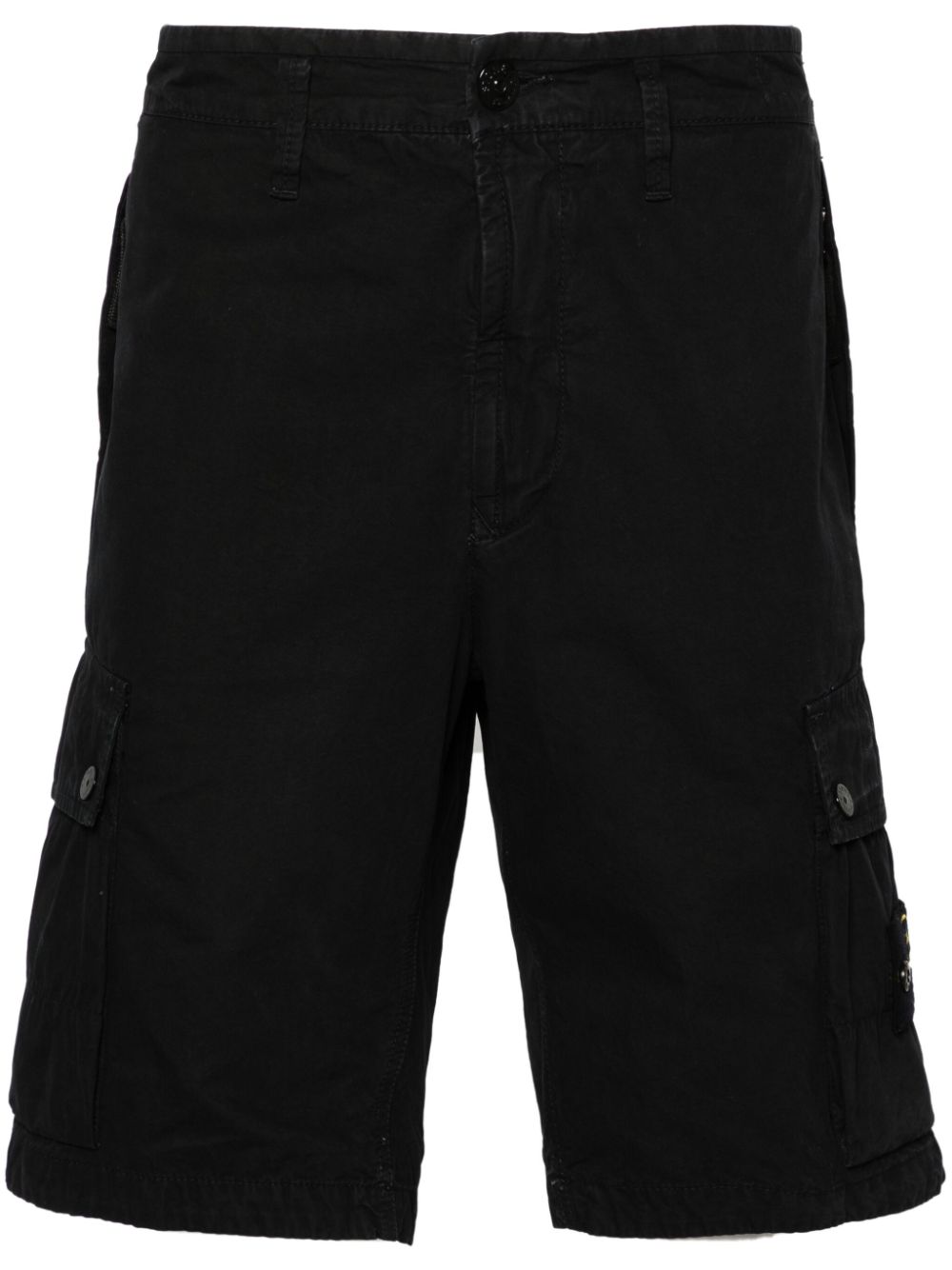 Stone Island Shorts Blue Cotton