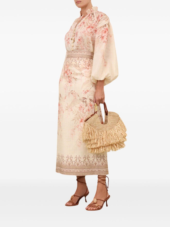 Zimmermann Shirts White Linen Silk