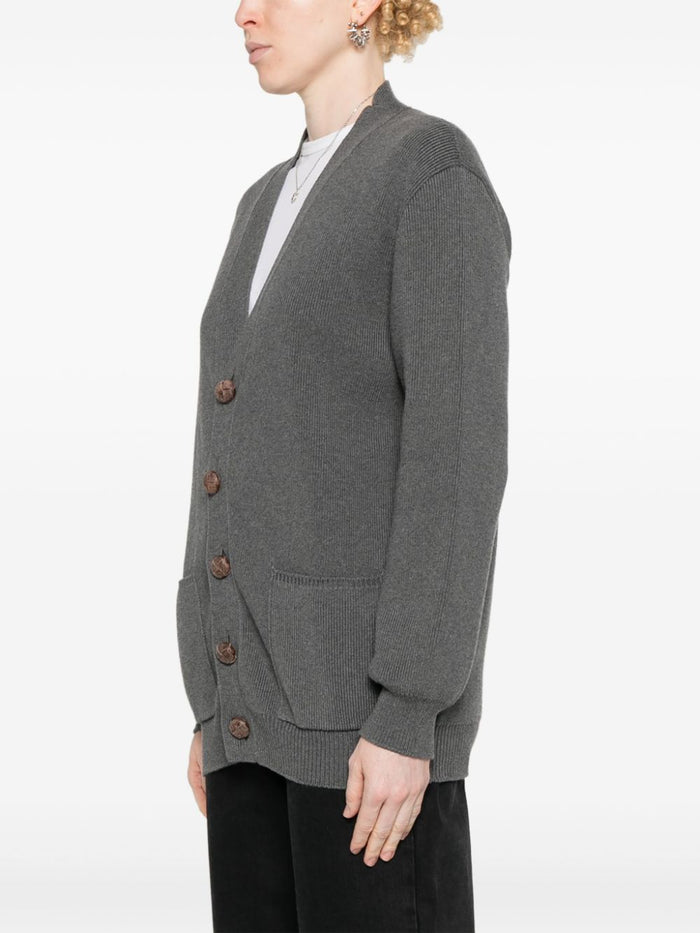 Golden Goose Sweaters Grey Cotton