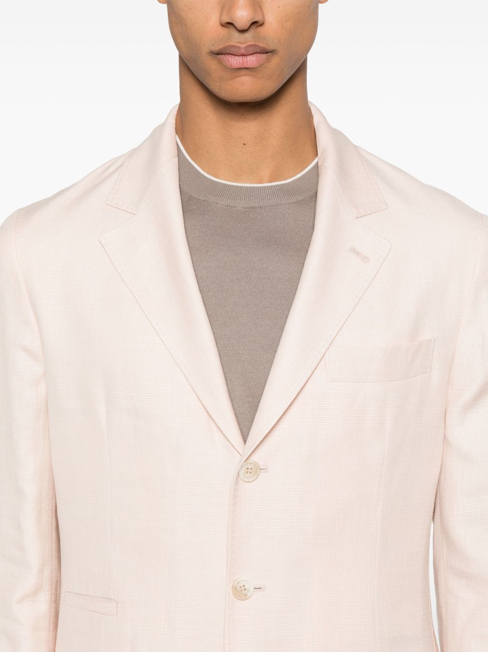 Brunello Cucinelli Jackets Rosa Wool Linen Silk