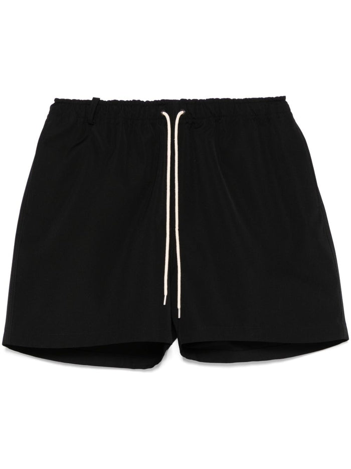 Auralee Shorts Black Wool