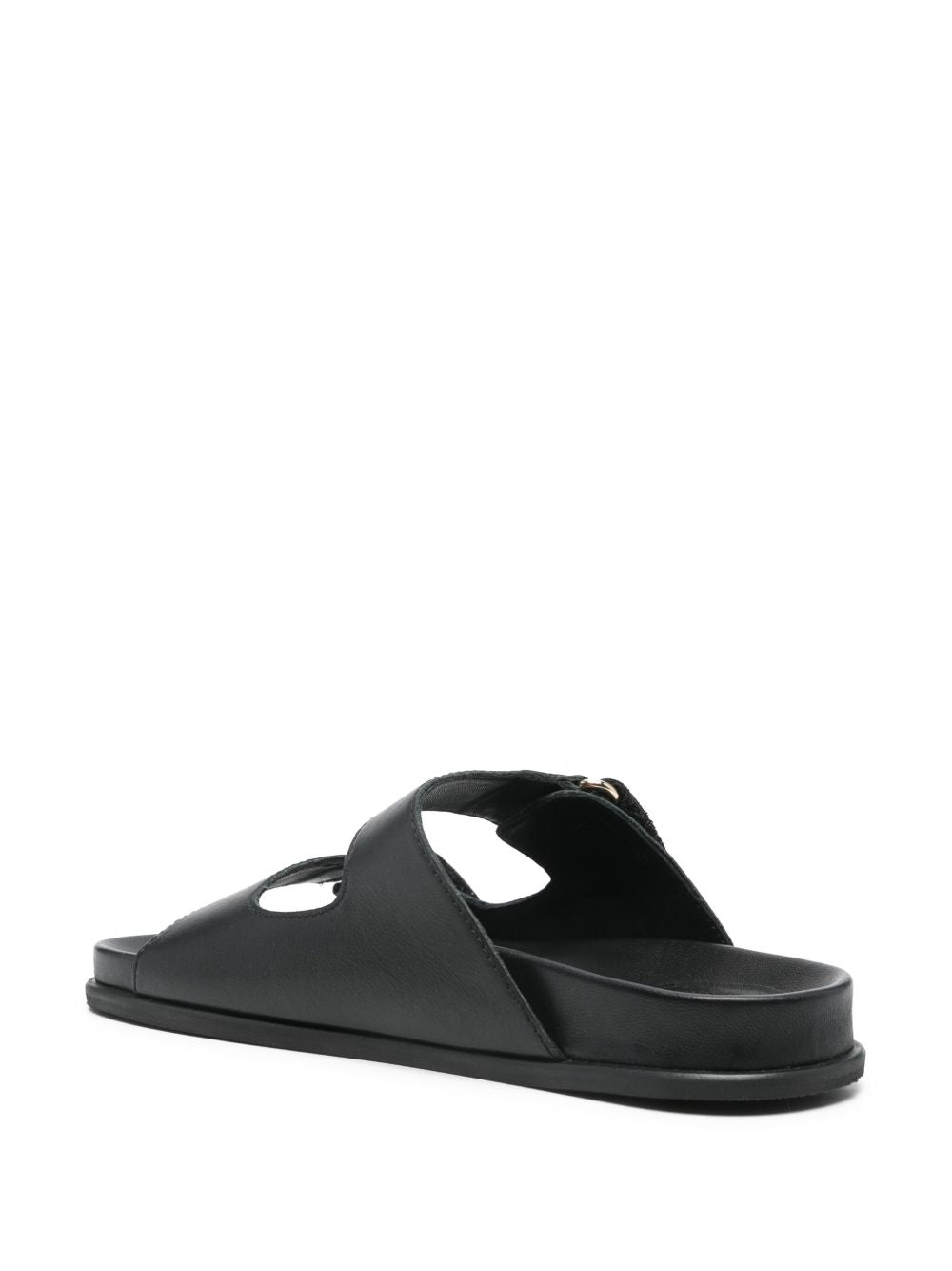 Jimmy Choo Sandals Black Calf Leather