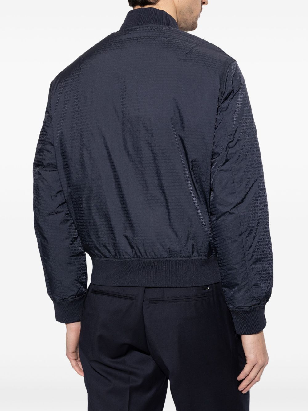 Emporio Armani Coats Blu Polyamide