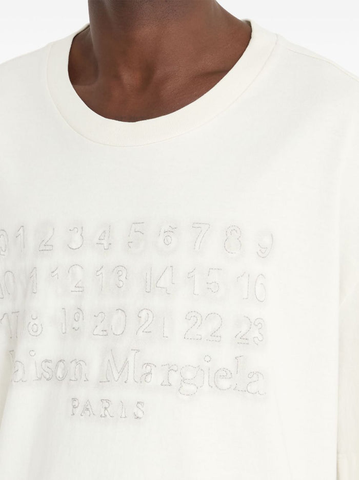 Maison Margiela T-Shirts And Polos Beige Cotton