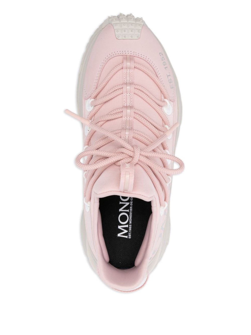 Moncler Sneakers Pink Calf Leather