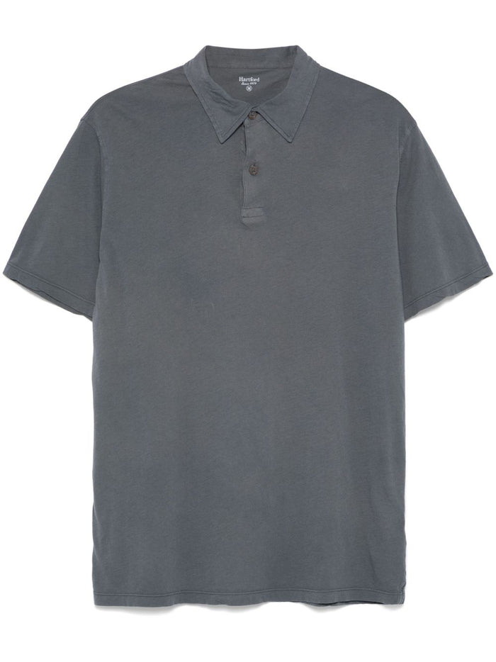 Hartford T-shirts and Polos Blue Cotton