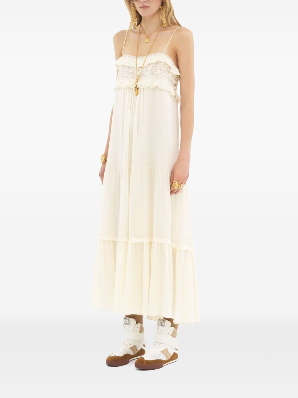 Chloè Dresses White Cotton