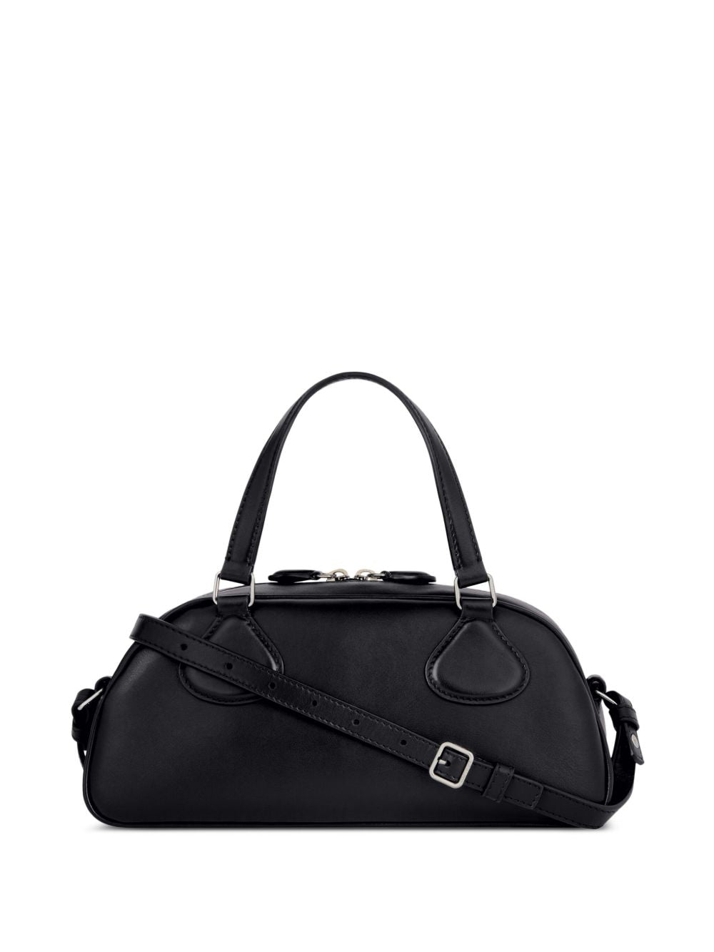 Courreges Pre Bags Black Calf Leather