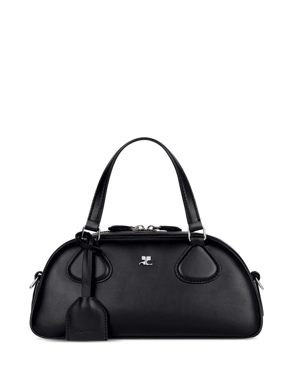 Courreges Pre Bags Black Calf Leather
