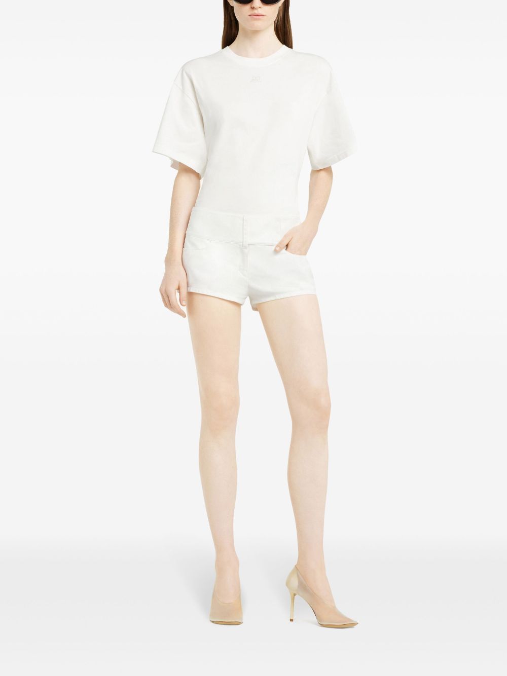 Courreges Pre T-Shirts And Polos White Cotton