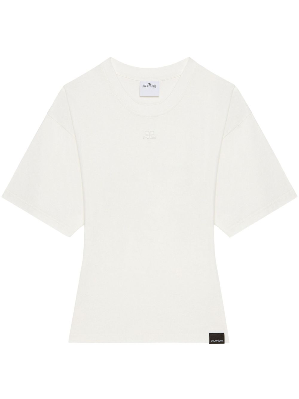Courreges Pre T-Shirts And Polos White Cotton