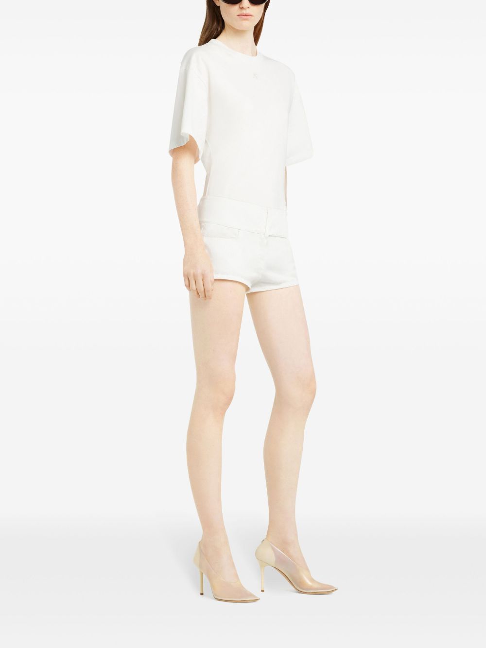Courreges Pre T-Shirts And Polos White Cotton