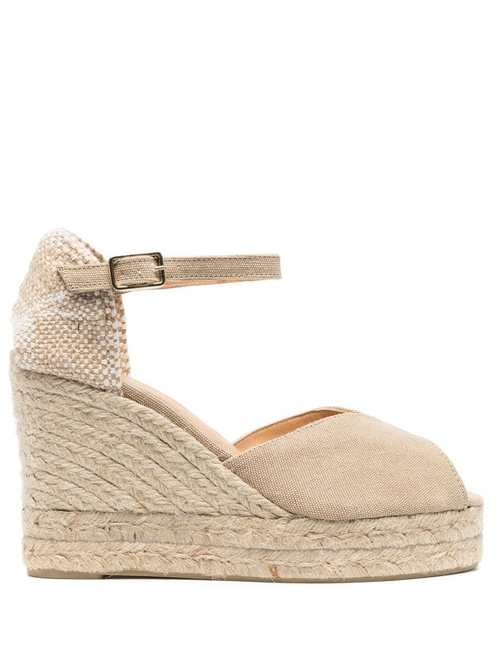 Castaner Flat shoes Beige Fabric