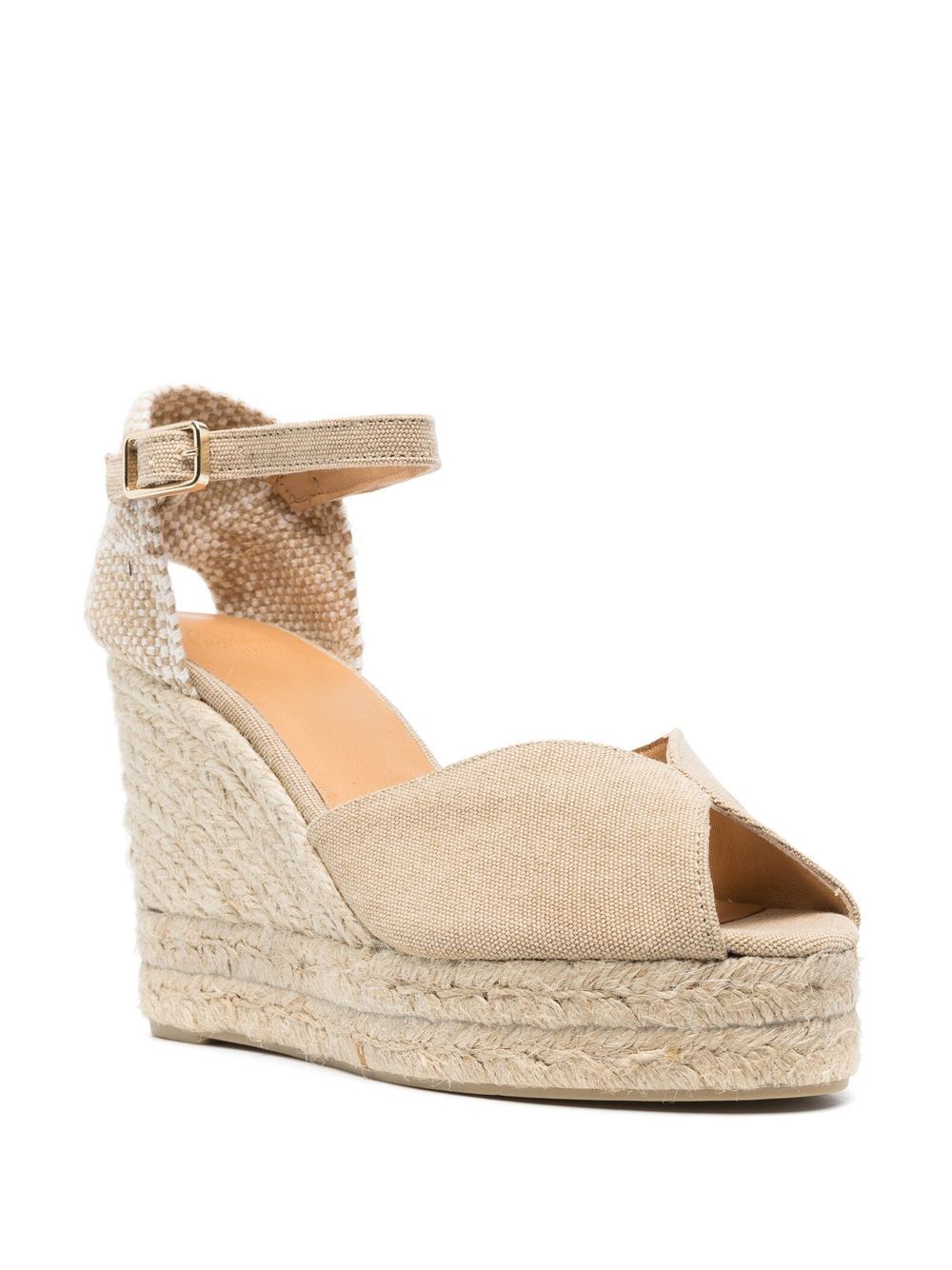 Castaner Flat shoes Beige Fabric