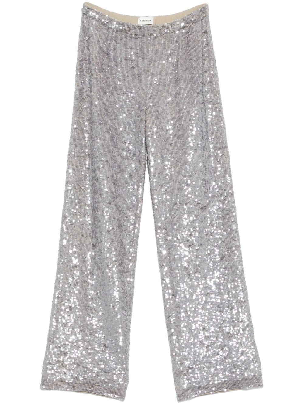 Parosh Trousers Grey Outer: Pvc