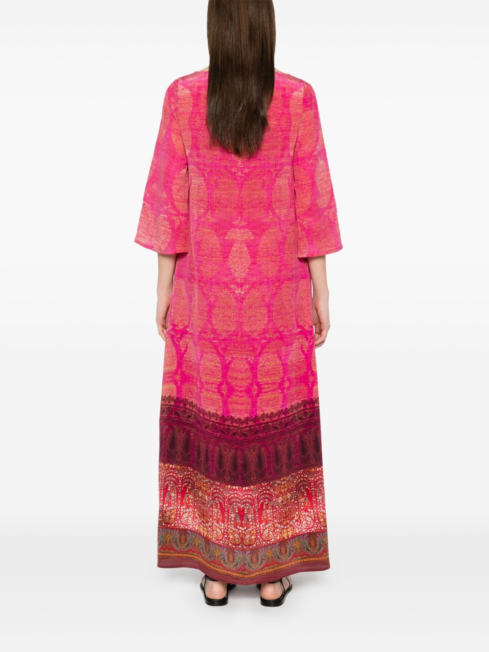 Pierre Louis Mascia Dresses Fuchsia Silk