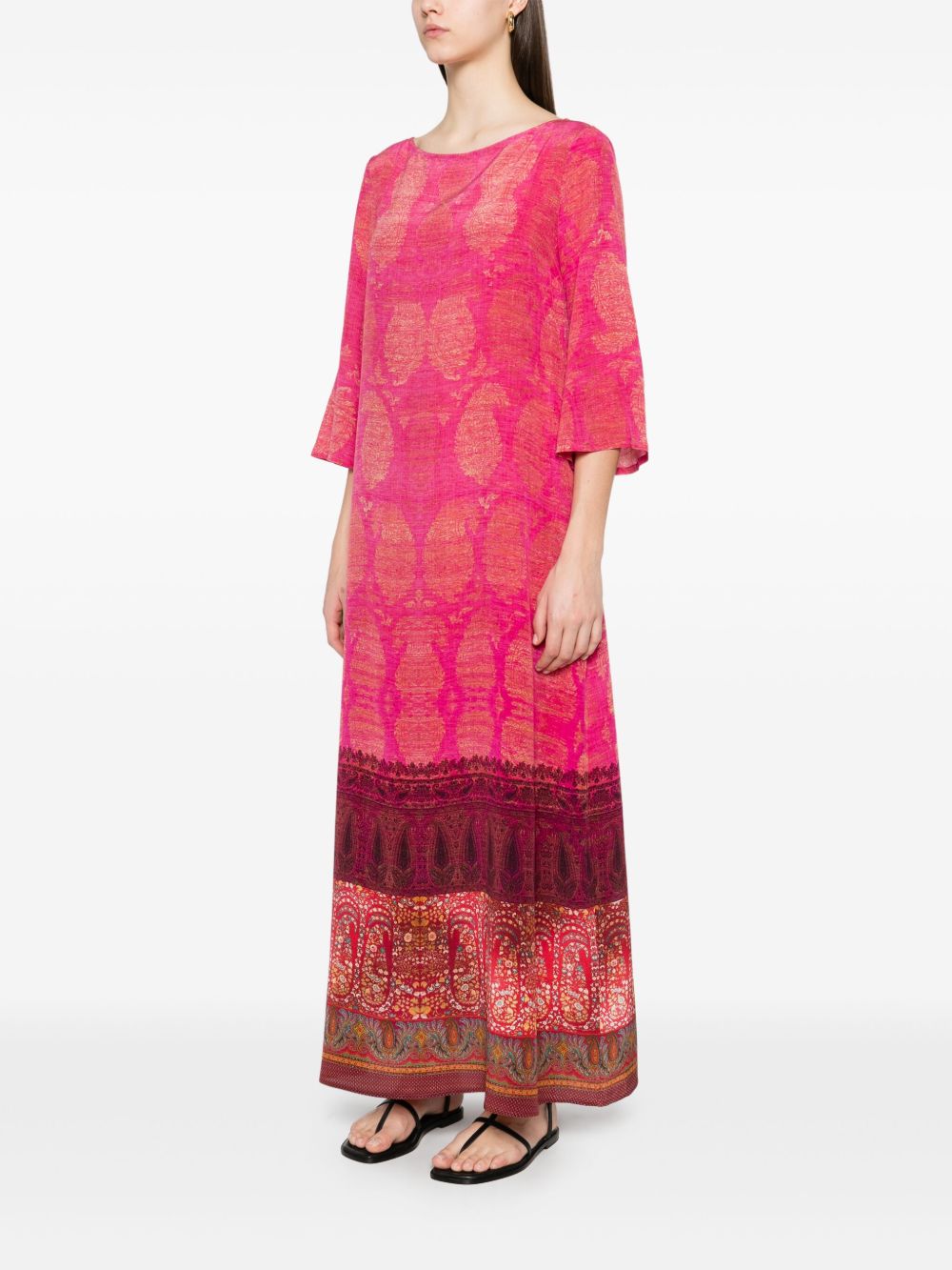 Pierre Louis Mascia Dresses Fuchsia Silk