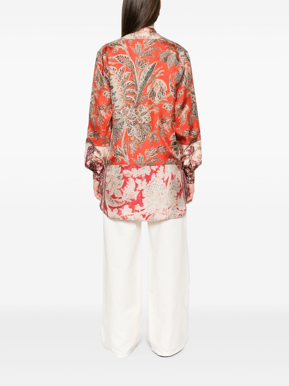 Pierre Louis Mascia Shirts Red Silk