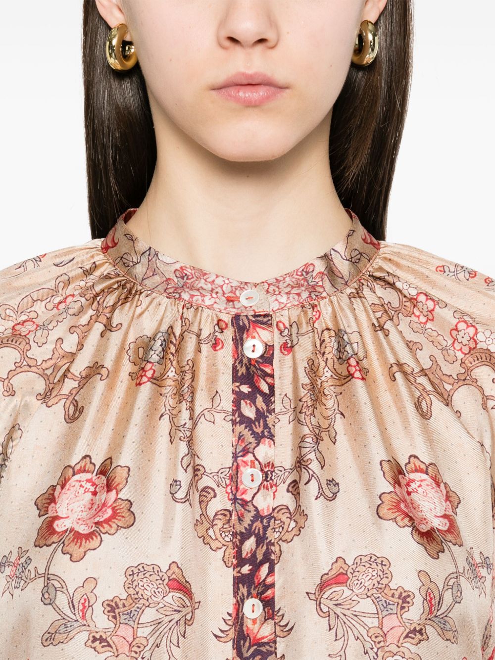Pierre Louis Mascia Dresses Brown Silk