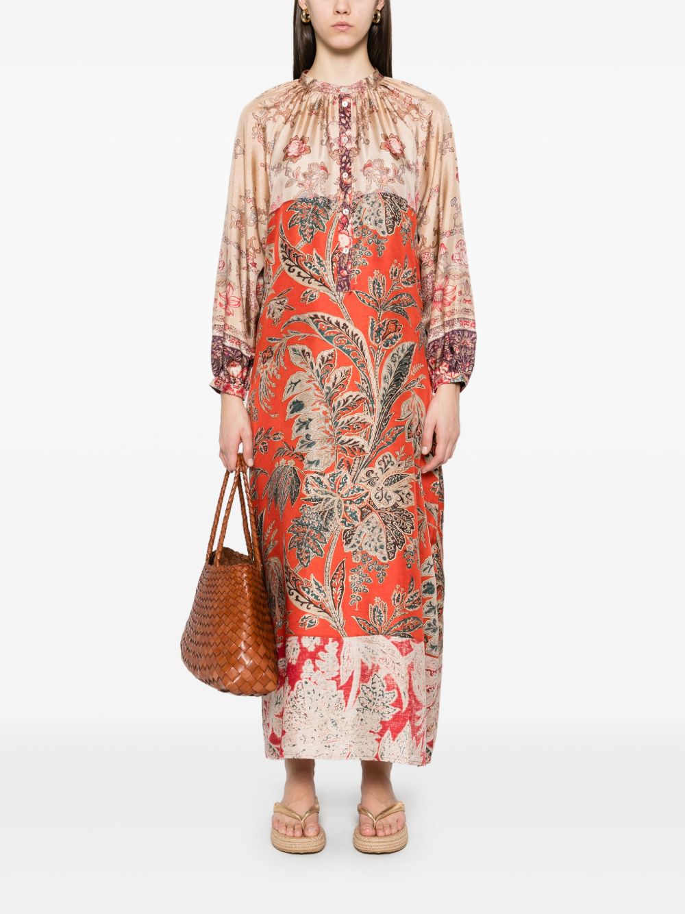 Pierre Louis Mascia Dresses Brown Silk