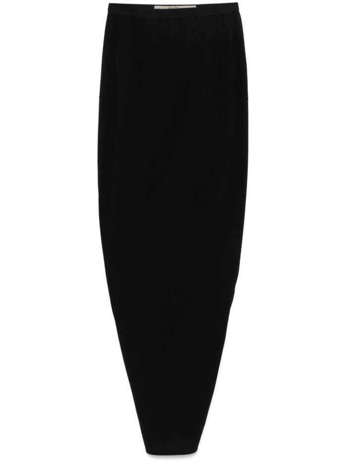 Rick Owens Skirts Black Wool