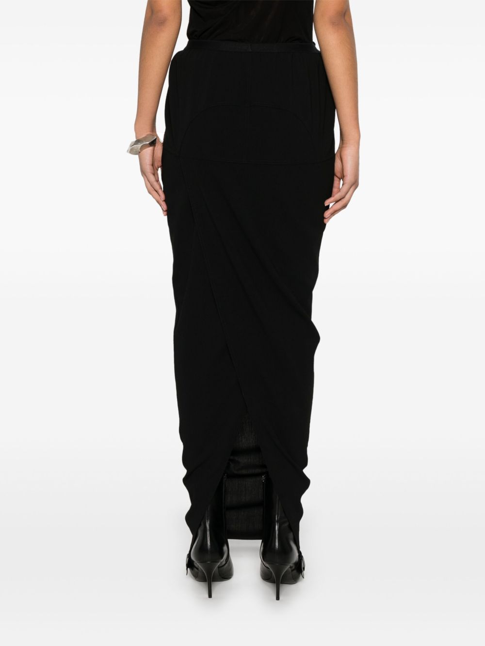 Rick Owens Skirts Black Wool