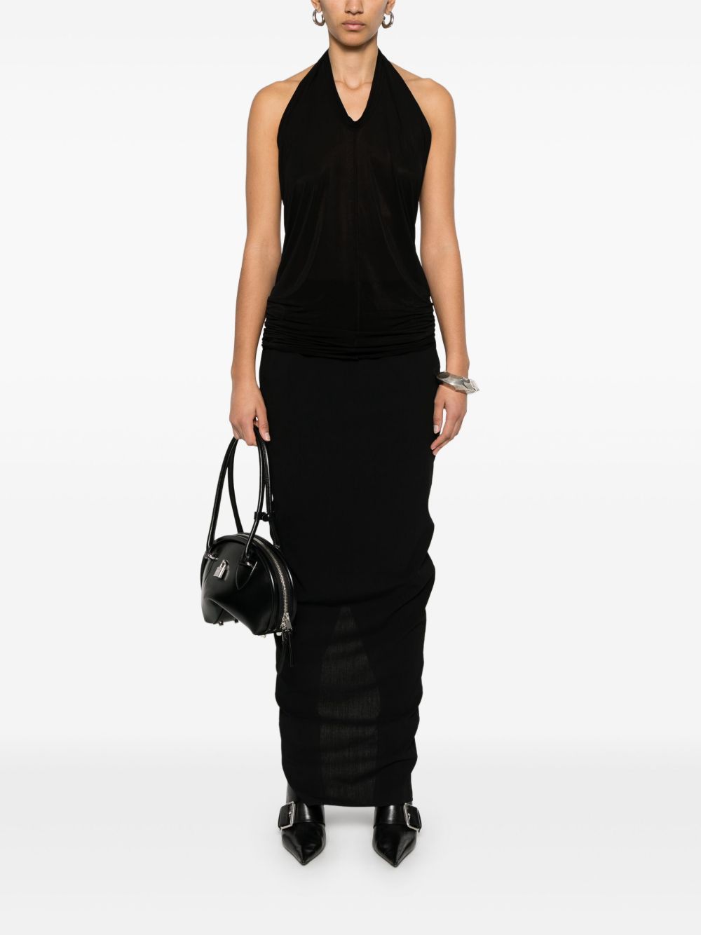 Rick Owens Skirts Black Wool