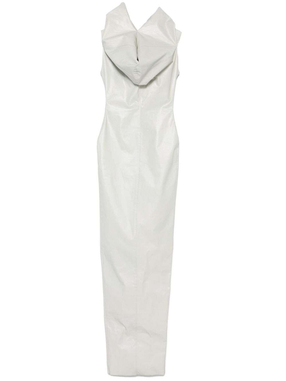 Rick Owens Dresses Light Grey Cotton Elastane