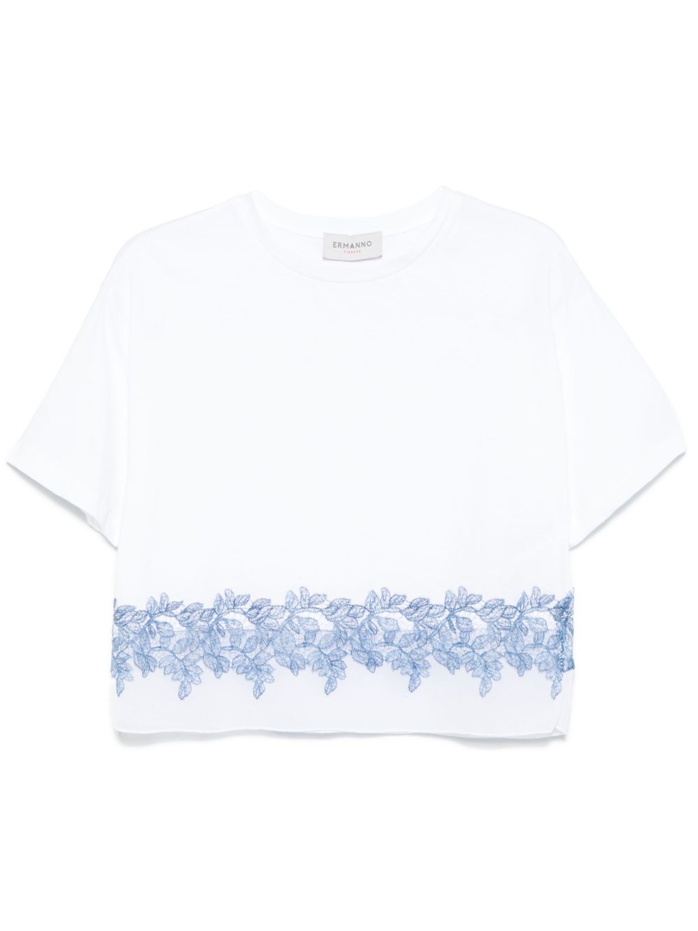 Ermanno Firenze T-Shirts And Polos White Cotton